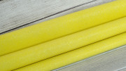Фоамиран глиттерный перламутровый 20*30см, толщина 1,5мм, цвет жёлтый, ФОМ026, 1 шт