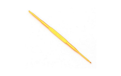 Крючок для вязания двухстороний 2-3мм, металлический, длина 13см