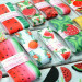 Набор репсовых лент для рукоделия, шитья, творчества - фрукты, ягоды, НБ-080
