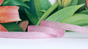 Парча, 9мм, цвет розовый, П09-004, 1м