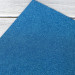 Фоамиран глиттерный 20*30см, толщина 2мм, цвет синий, ФОМ007, 1 шт
