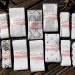 Набор репсовых лент для рукоделия, шитья, творчества - белая гамма №2, НБ-095
