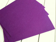 Фетр жёсткий 20*30см, цвет фиолетовый, толщина 1мм, Китай, Ф620, 1 лист