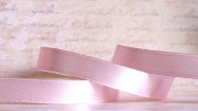 Лента атласная однотонная, 12мм, цвет бледно-розовый, А12-112, 3м