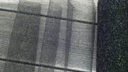 Фатин с блестками средней жёсткости, цвет чёрный, ширина 15 см, 220-006, 1 метр