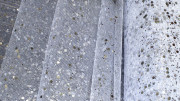 Фатин с пайетками средней жёсткости, цвет белый, ширина 15 см, 220-002, 1 метр