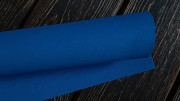Фоамиран иранский 29x34см, толщина 1мм, цвет синий  №037, ФОМИ-037, 1 шт