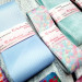 Набор репсовых лент для рукоделия, шитья, творчества - розово-голубой НБ-109