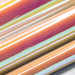Кожзам "Голографик"  20x30см, толщина 0,7мм, цвет жёлто-оранжевый, КЗ015/16, 1 шт