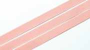 Лента репсовая однотонная, 9мм, цвет персиково-розовый, Р09-017, 1м