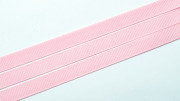 Лента репсовая однотонная, 9мм, цвет розовый, Р09-015, 1м