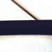 Лента репсовая, самоклеящая, ширина 20мм, цвет тёмно-синий, 1м
