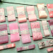 Набор репсовых лент для рукоделия, шитья, творчества - розовый, НБ-026