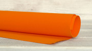 Фоамиран иранский 29x34см, толщина 1мм, цвет оранжевый №125, ФОМИ-125, 1 шт