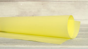 Фоамиран иранский 29x34см, толщина 1мм, цвет светло-жёлтый  №114, ФОМИ-114, 1 шт