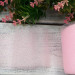 Фатин мягкий с блестками,  розовый, ширина 6 см, 220-012, 1 метр